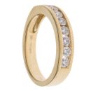 18ct Yellow Gold 0.50ct Brilliant Cut Diamond Eternity Ring