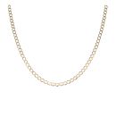 9ct Yellow Gold Curb Chain 18"