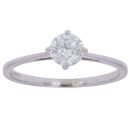 18ct White Gold 0.50ct Brilliant Cut Diamond Solitaire Ring