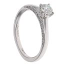 Jenny Packham 18ct White Gold 0.50ct Brilliant Cut Diamond Solitaire Ring
