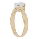 14ct Yellow Gold Opal Single Stone Ring