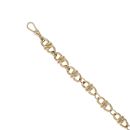 9ct Yellow Gold Fancy Bracelet 9"