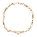 9ct Yellow Gold Fancy Bracelet 7"