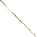 9ct Yellow Gold Curb Chain 18"
