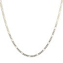9ct Yellow Gold Figaro Chain 18"