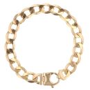 9ct Yellow Gold Curb Bracelet 9"