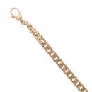 9ct Yellow Gold Curb Bracelet 7"