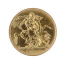 1925 George V Large Head South Africa Full Sovereign Coin