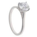9ct White Gold 1.65ct Brilliant Cut Lab Grown Diamond Solitaire Ring