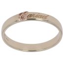 9ct Yellow and Rose Gold Cariad Clogau Ring