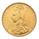 1892 Victoria II Jubilee Head Australia Full Sovereign Coin