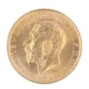 1912 George V Large Head UK Full Sovereign Coin