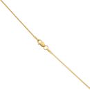 22ct Yellow Gold Foxtail Chain 18"