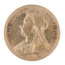 1894 Victoria Old Head Australia Full Sovereign Coin