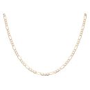 9ct Yellow Gold Figaro Chain 24"