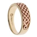 9ct Yellow and Rose Gold Clogau Celtic Band 6.5mm