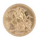 1905 Edward VII Large Head Australia Full Sovereign Coin