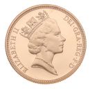 1994 Elizabeth II Third Portrait UK Double Sovereign Coin Boxed with Info