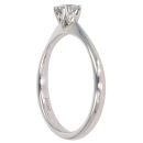 18ct White Gold 0.33ct Diamond Solitaire Ring