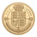 2022 Elizabeth II Laurel Tristan Da Cunha Full Sovereign Coin