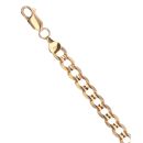 9ct Yellow Gold Curb Bracelet 8"