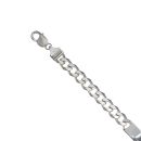 Silver Curb ID Bracelet 9" By Icesia