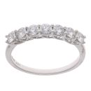 18ct White Gold 0.75ct Diamond Eternity Ring