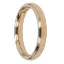 18ct Yellow Gold Plain Wedding Band 3.3mm