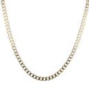 9ct Yellow Gold Curb Chain 24"