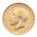 1912 George V Large Head UK Full Sovereign Coin