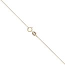 18ct Yellow Gold 0.25ct Brilliant Cut Diamond Solitaire Pendant and Chain 18"