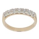 9ct Yellow Gold 0.20ct Diamond Eternity Ring