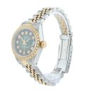 Rolex Custom Datejust Pre Owned Watch Ref 69173