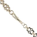 9ct Yellow Gold Stars and Bars T-Bar Chain 24"