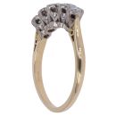 18ct Yellow Gold 0.50ct Brilliant Cut Diamond Five Stone Ring