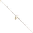 9ct Yellow Gold 0.73ct Brilliant Cut Lab Grown Diamond Fancy Chain 18"