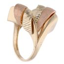 14ct Yellow And Rose Gold Woven Ring