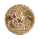 1925 George V Large Head South Africa Full Sovereign Coin