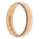 22ct Yellow Gold Plain Wedding Band 4.9mm
