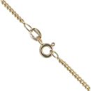 9ct Yellow Gold 0.02ct Diamond and Opal Pendant and Chain 18"