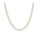 9ct Yellow Gold Curb Chain 22"
