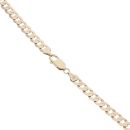 9ct Yellow Gold Curb Chain 18"