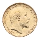1910 Edward VII Half Sovereign Coin
