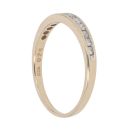 9ct Yellow Gold 0.25ct Brilliant Cut Diamond Eternity Ring