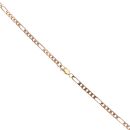 9ct Yellow Gold Figaro Chain 18"