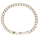 9ct Yellow Gold Curb Bracelet 8.5"