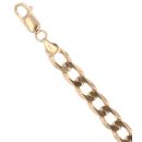 9ct Yellow Gold Curb Bracelet 8.5"