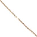9ct Yellow Gold Byzantine Chain 18"