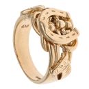9ct Yellow Gold Horseshoe Ring