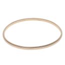 9ct Yellow Gold Plain Bangle